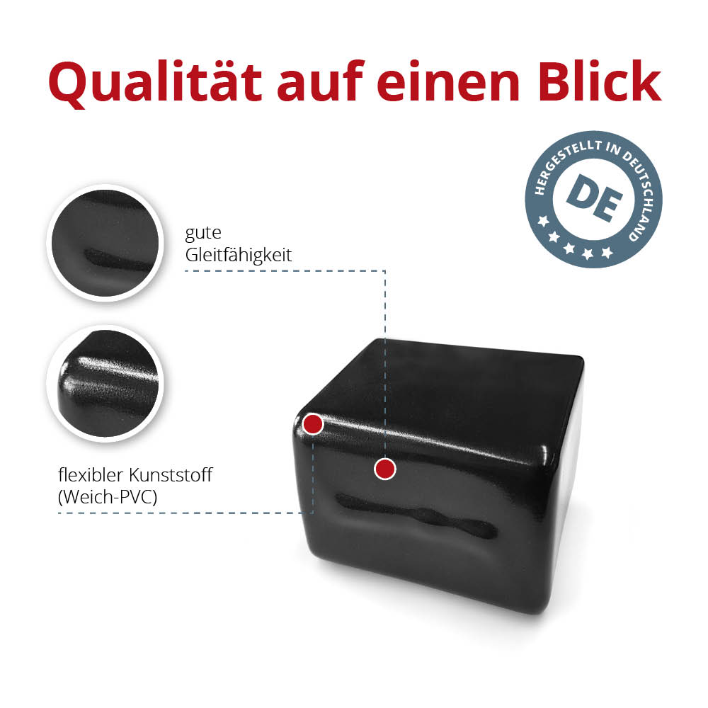 Stuhlkappen rechteckig 40 x 30 mm
