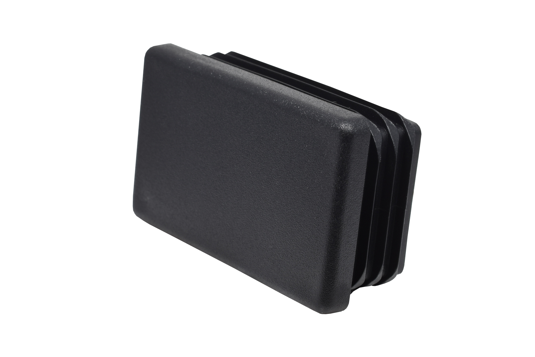 Lamellenstopfen 50 x 30 mm schwarz