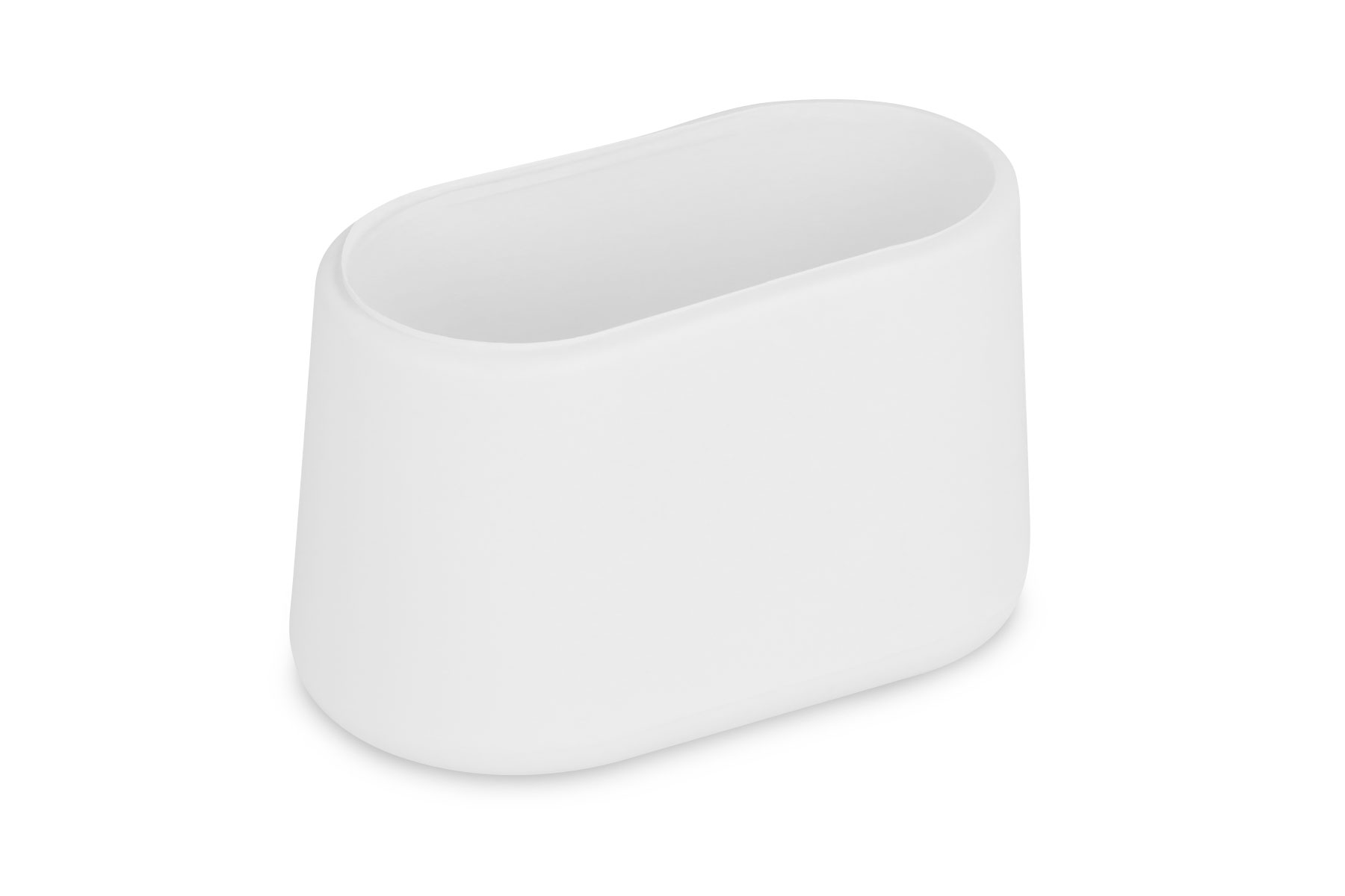 Fusskappen oval 36 x 18 mm weiss