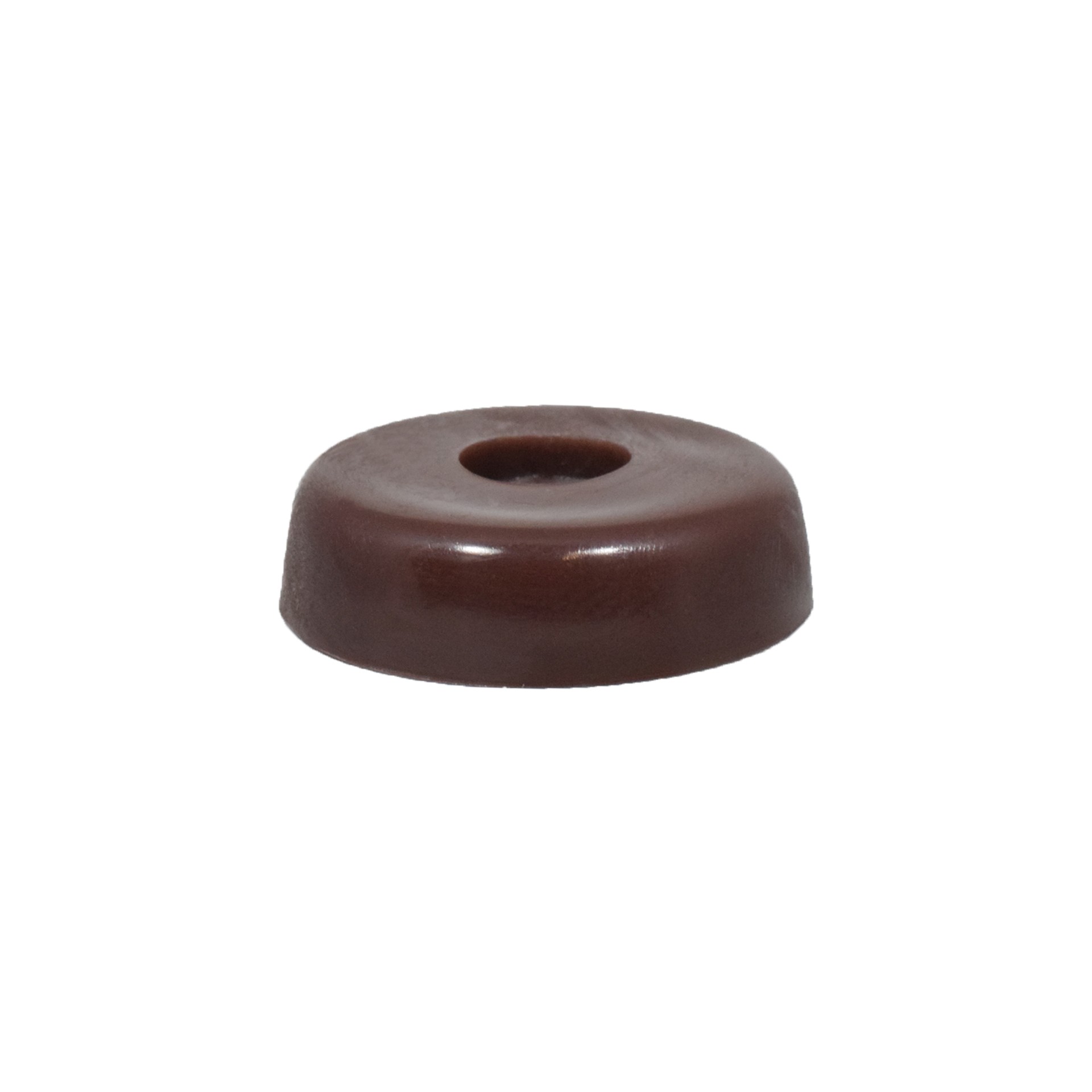 Kunststoffgleiter zum Schrauben 25 mm braun