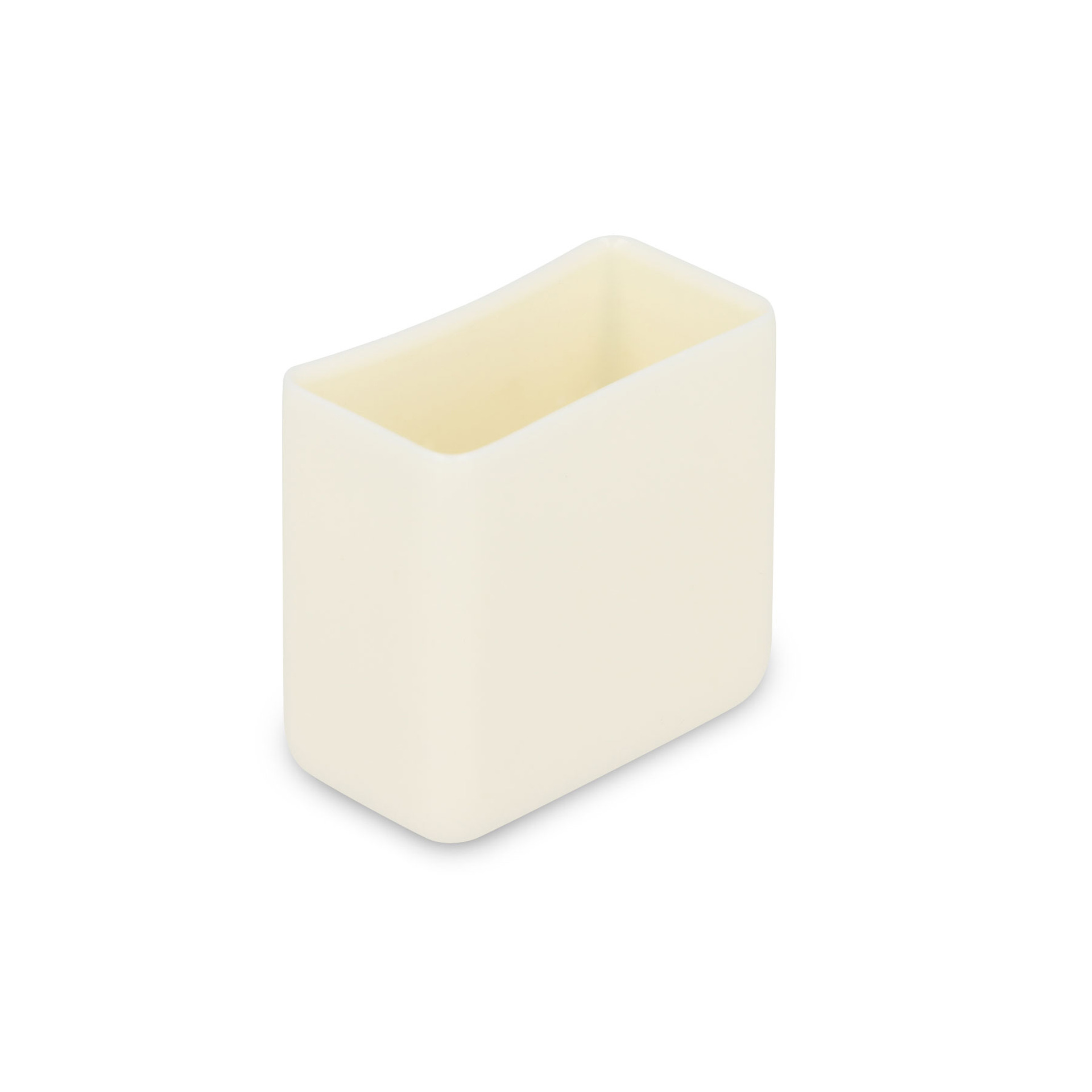 Stuhlbeinkappen weiss 40 x 20 mm