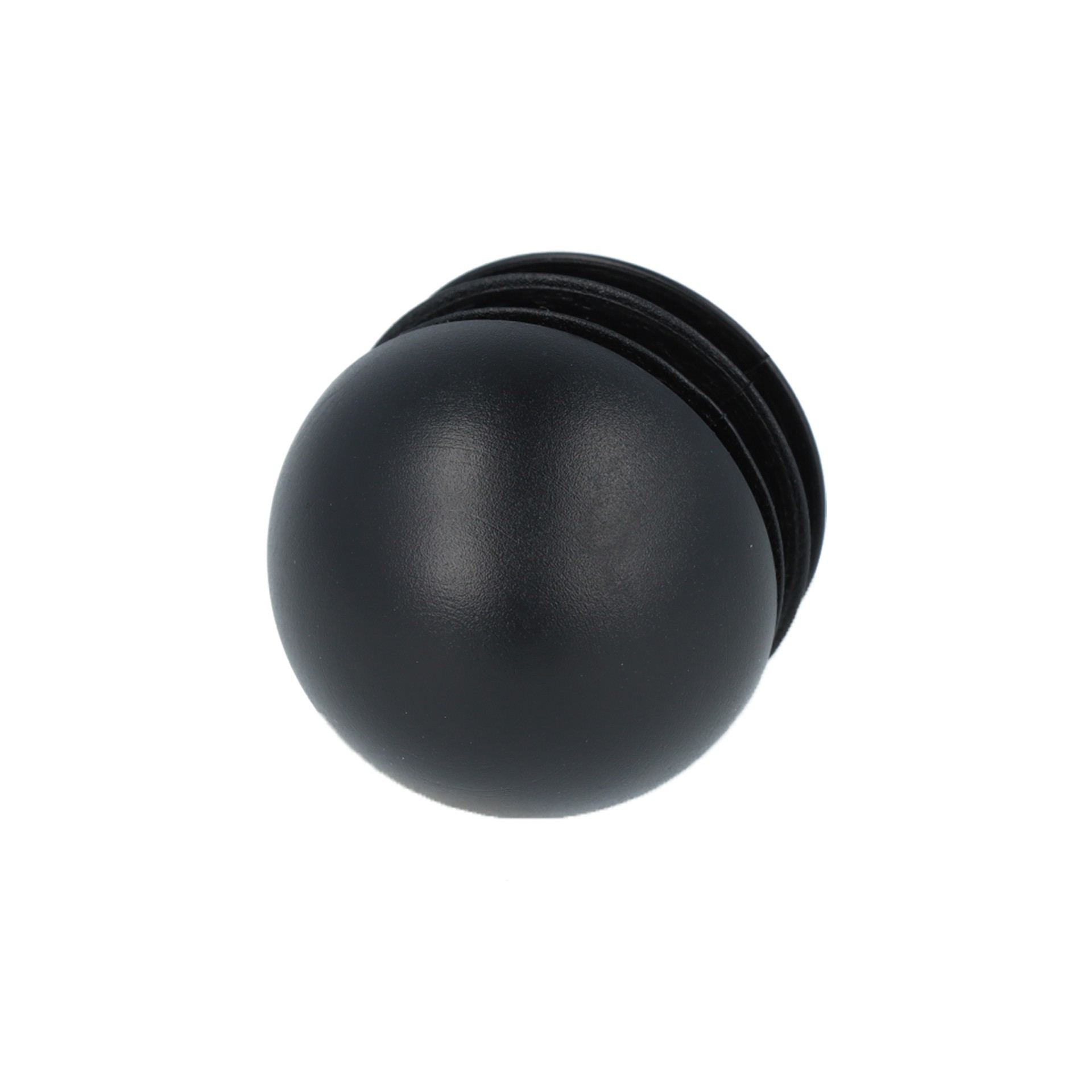 Stopfen mit Kugelkopf schwarz 22,9 - 25,0 mm
