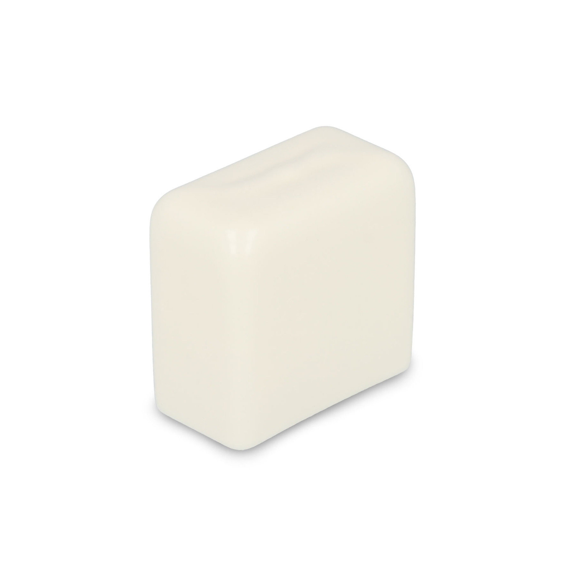 Stuhlbeinkappen weiss 40 x 20 mm