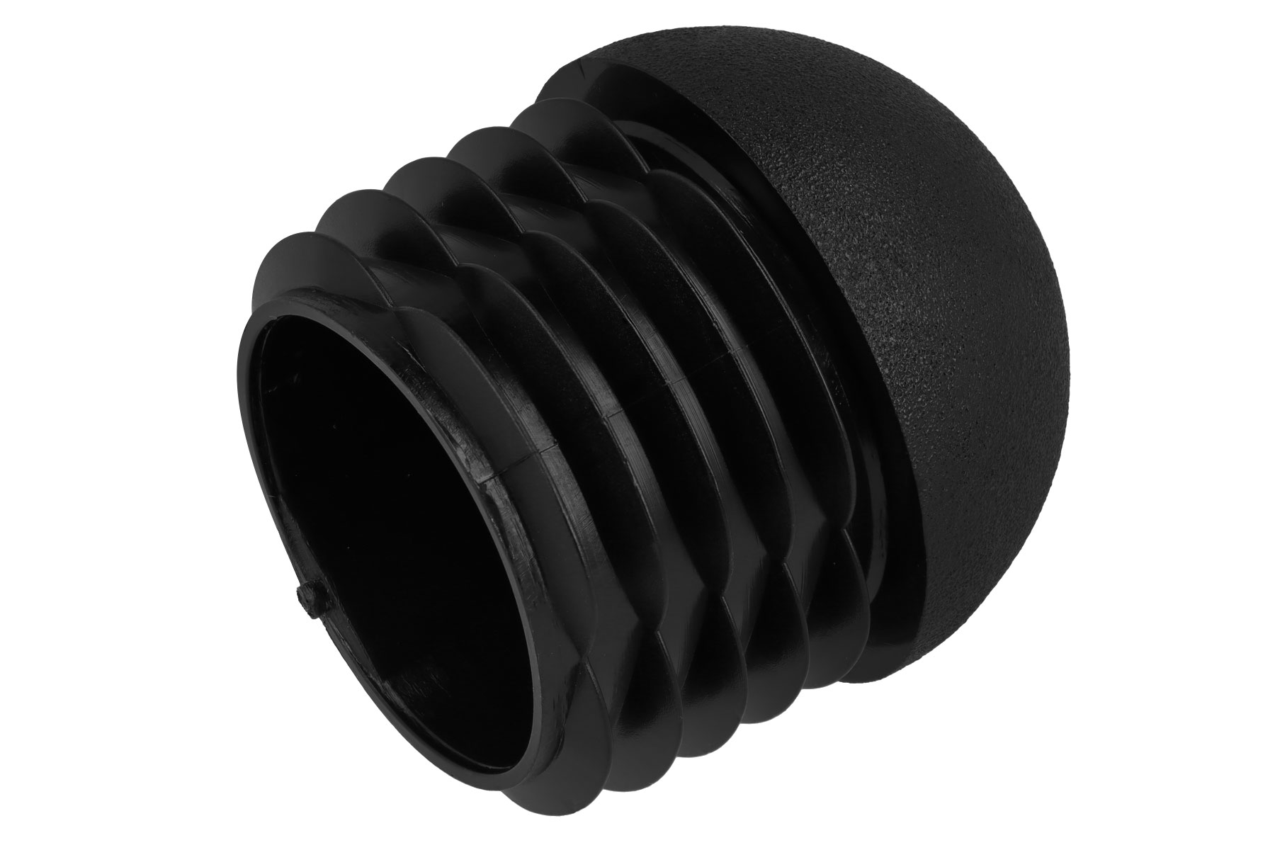 Stopfen mit Kugelkopf schwarz 40,0 - 45,0 mm