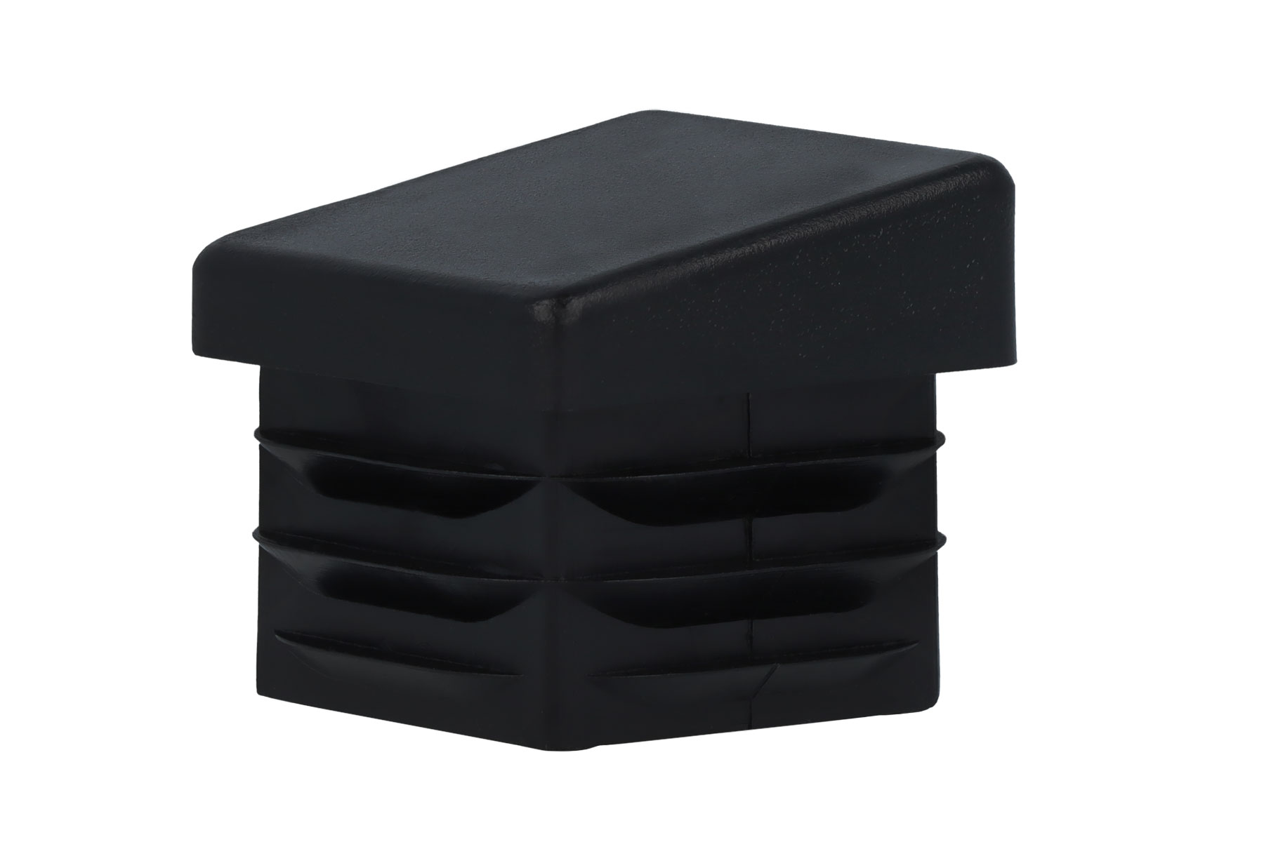 Lamellenstopfen eckigfür schräge Stuhlbeine 25 x 25 mm