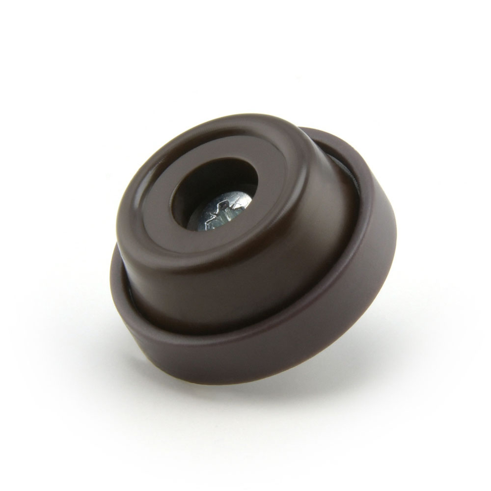 Schraubstopper 24 mm braun