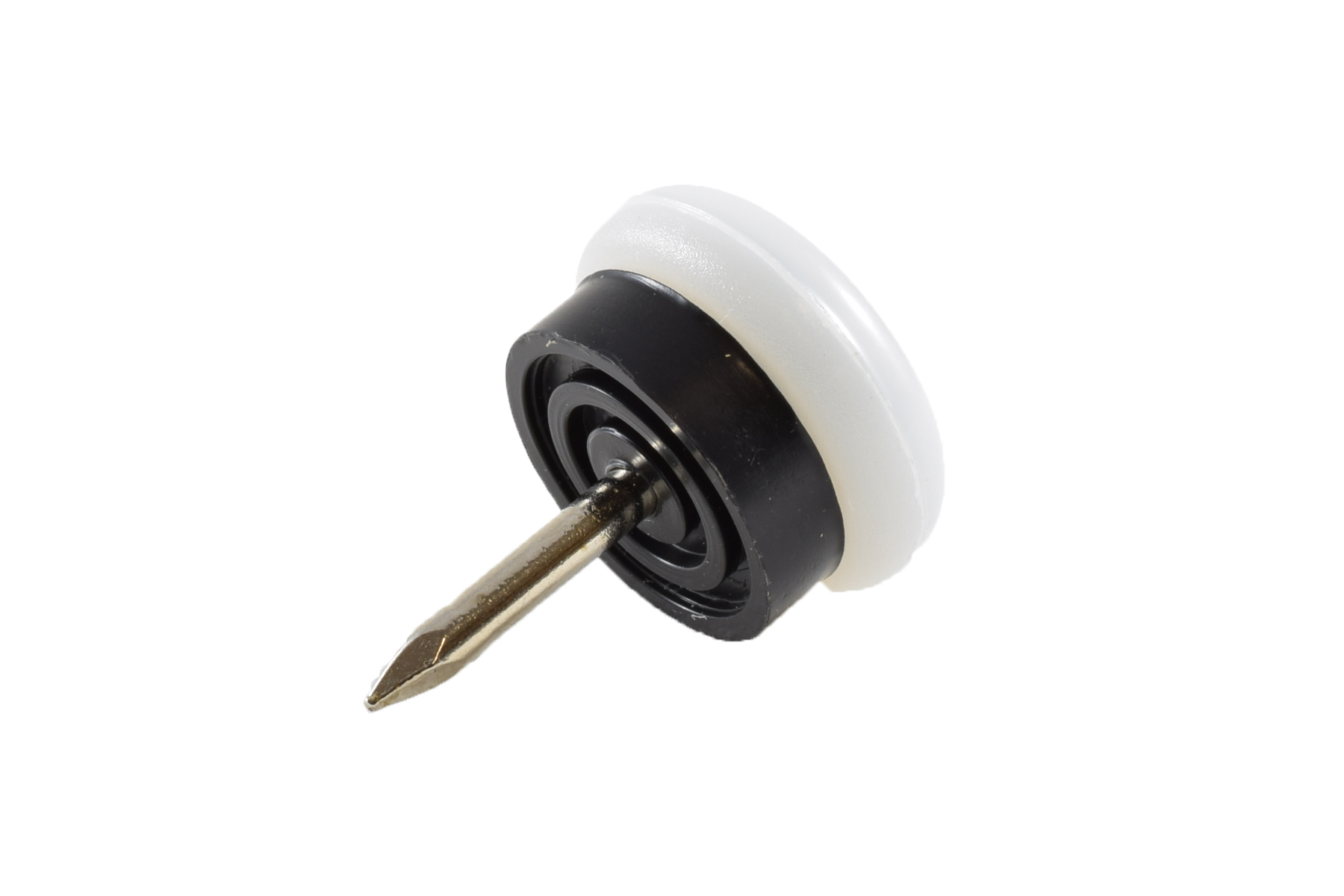 Möbelgleiter Kunststoff mit Nagel 18 mm
