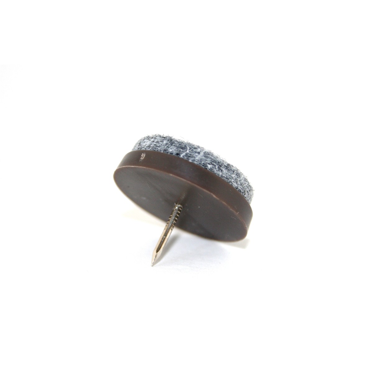 Filzgleiter mit Nagel braun 28 mm