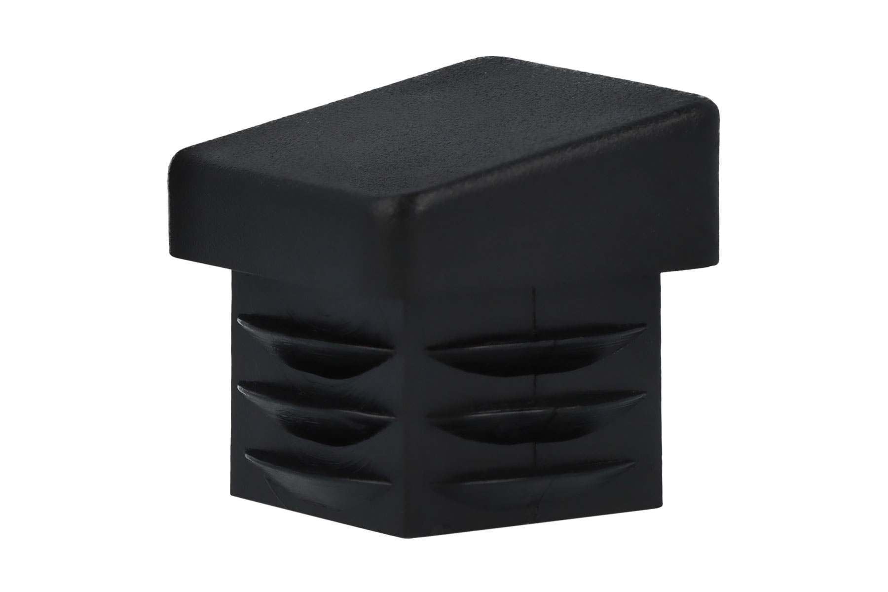 Lamellenstopfen eckig für schräge Stuhlbeine 20 x 20 mm