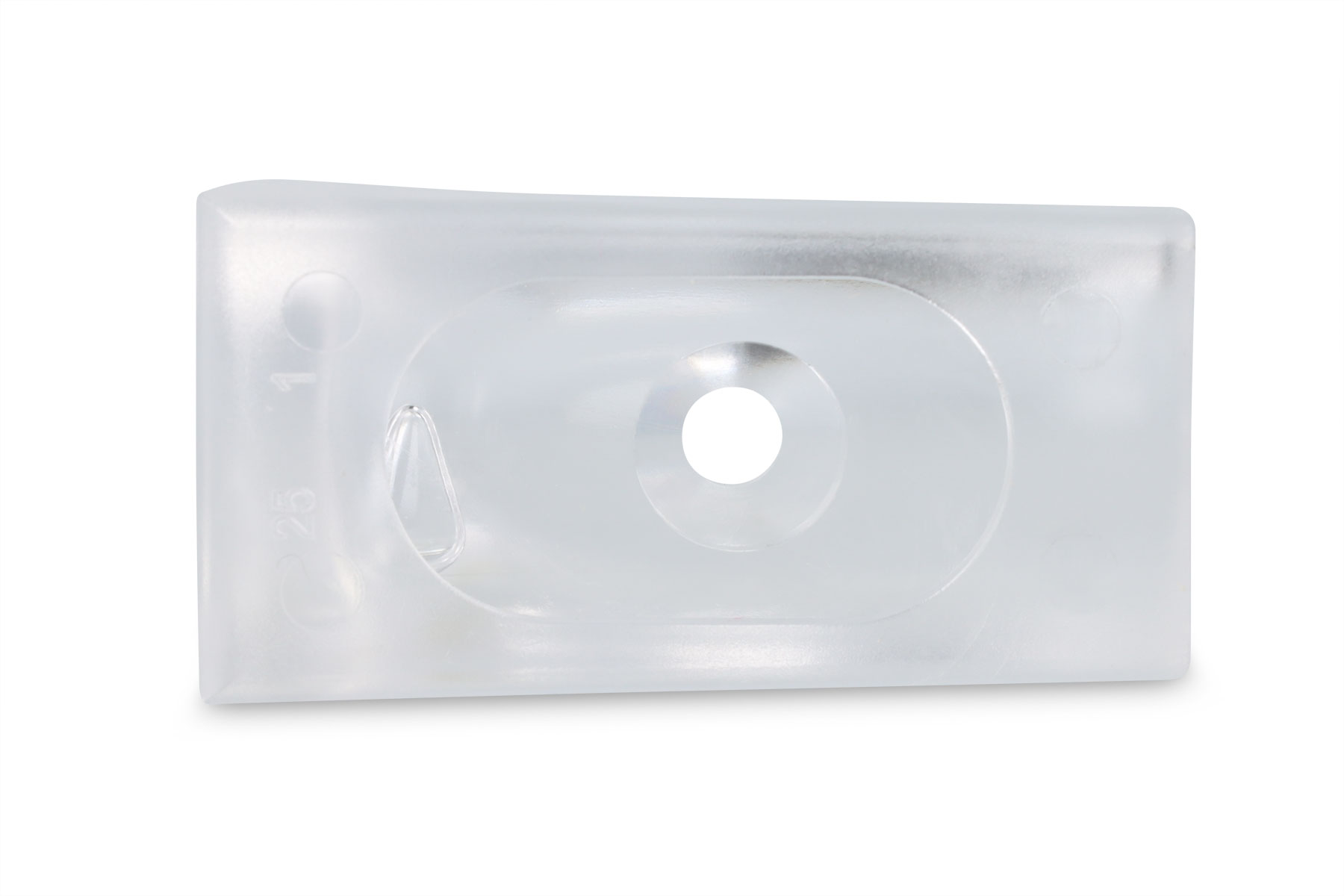 PTFE Kippschutz Gleiter transparent 25 mm