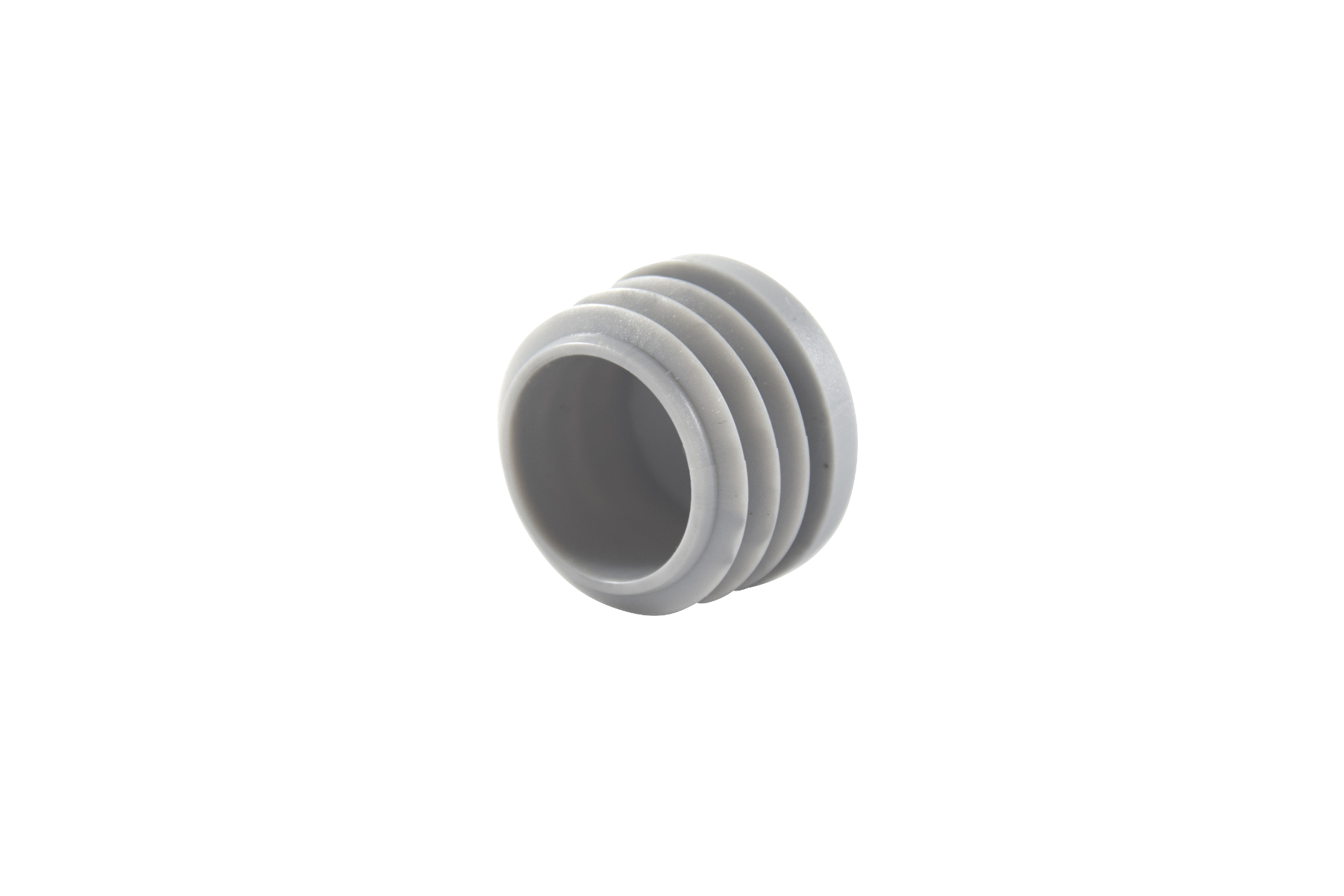 Runde Stopfen grau 34 mm