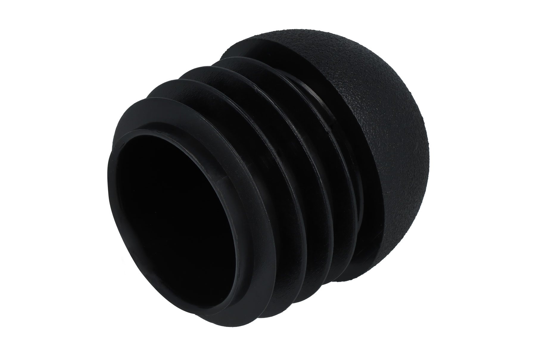 Stopfen mit Kugelkopf schwarz 27,6 - 28,5 mm