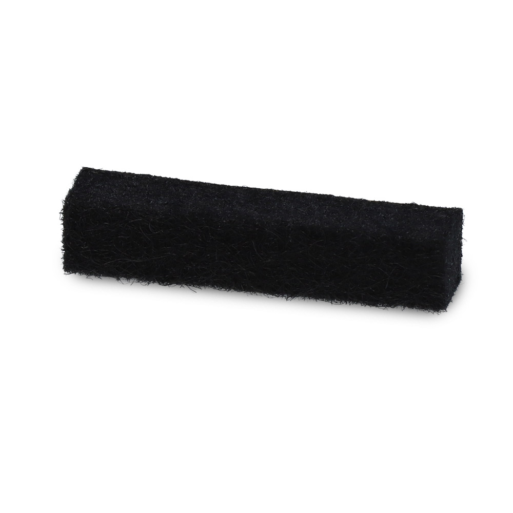 Filz Einsatz für Kantrohrgleiter 28 x 8 mm