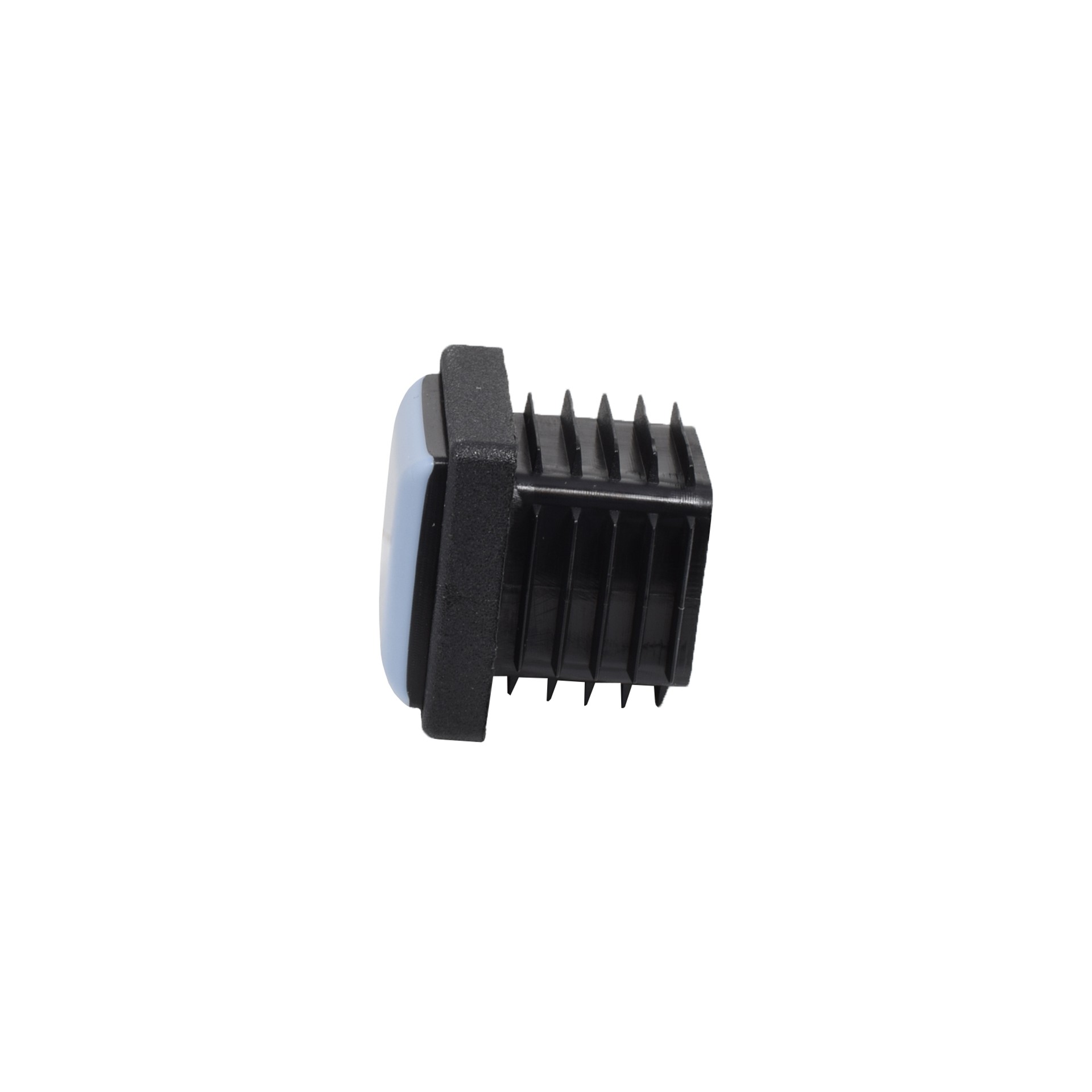 Teflon Stopfen für quadratische Rohre 20 x 20 mm