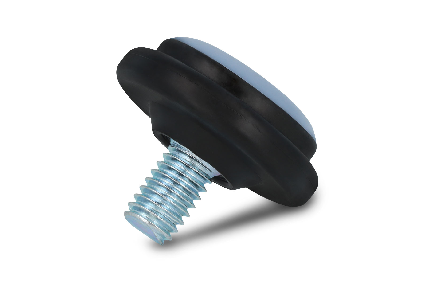 PTFE Gewindegleiter M6 Ø 23 mm Länge 8 mm