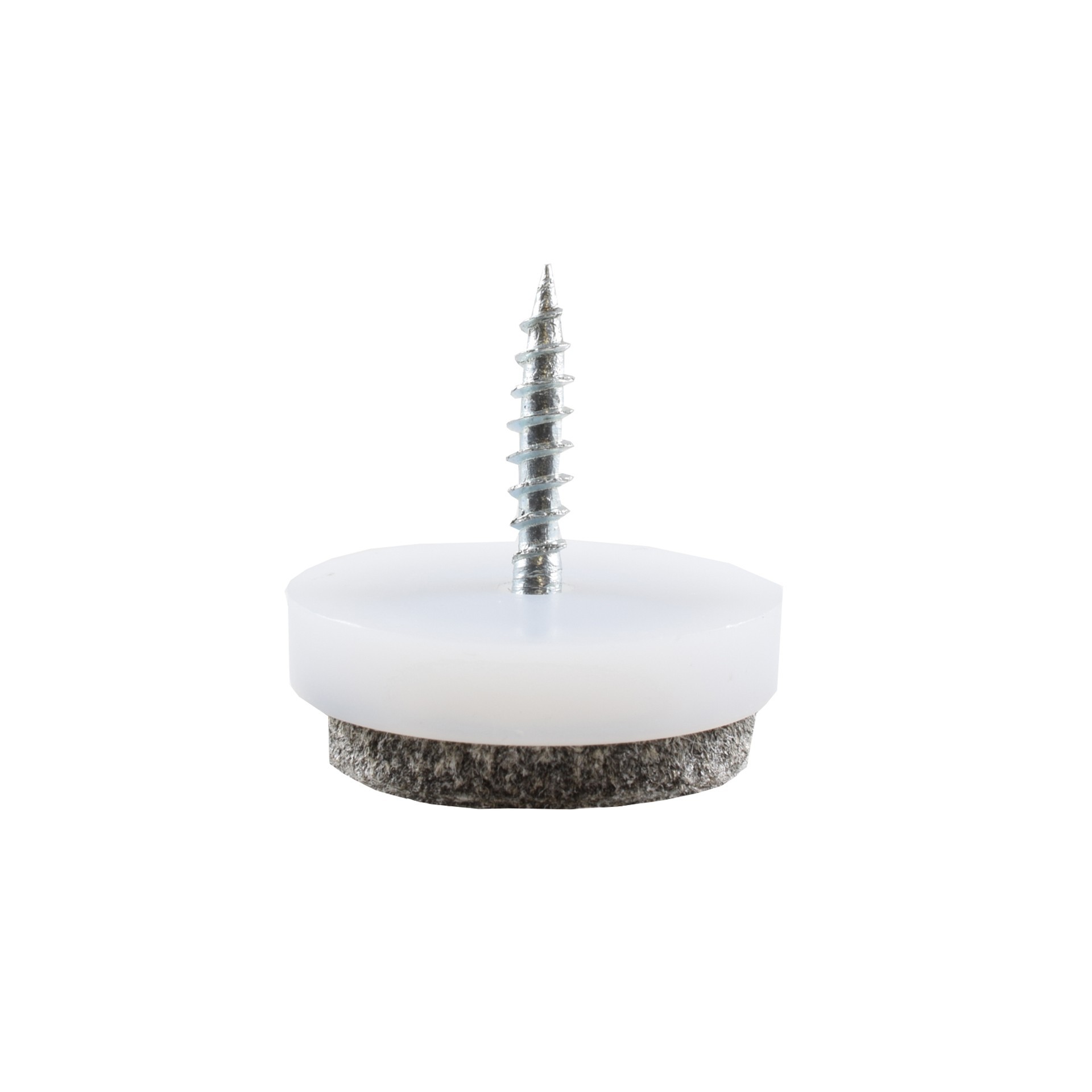 Filzgleiter Schraube weiss 20 mm
