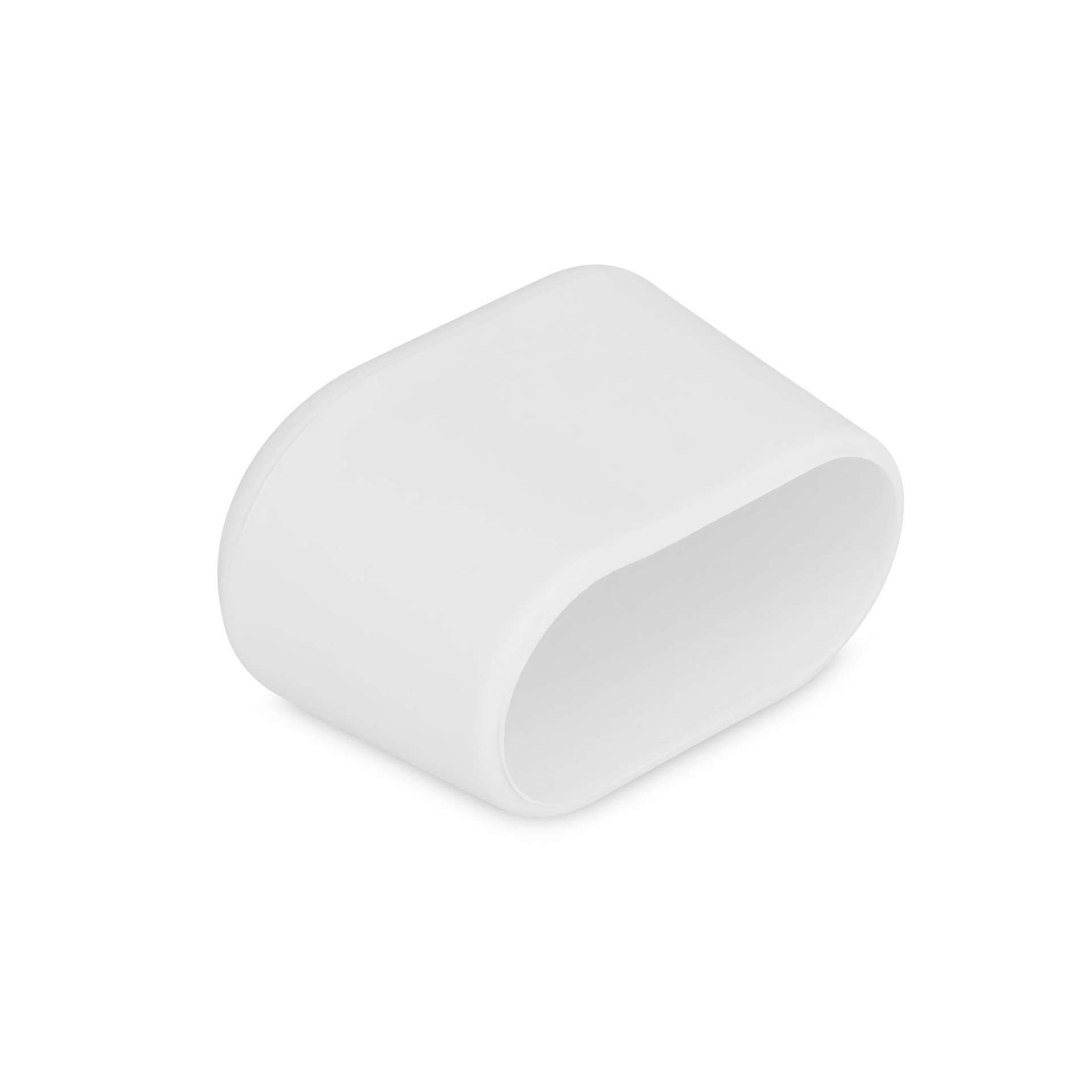 Fusskappen oval 36 x 18 mm weiss