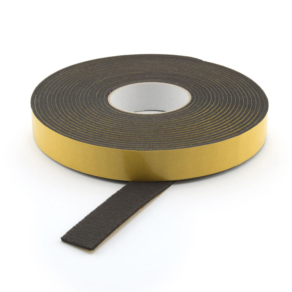 Filzband selbstklebend dunkel 30 mm