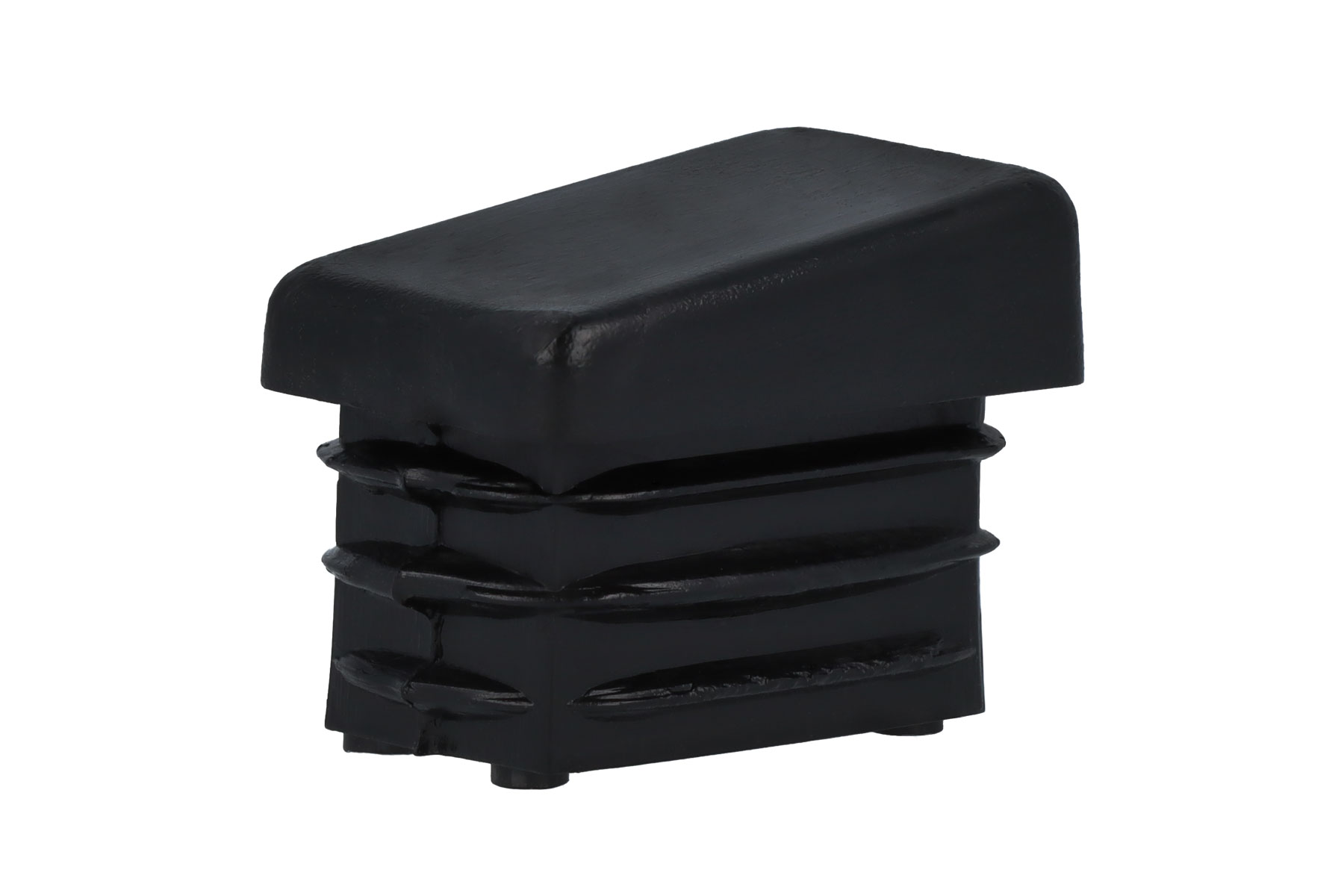 Lamellenstopfen eckigfür schräge Stuhlbeine 25 x 15 mm