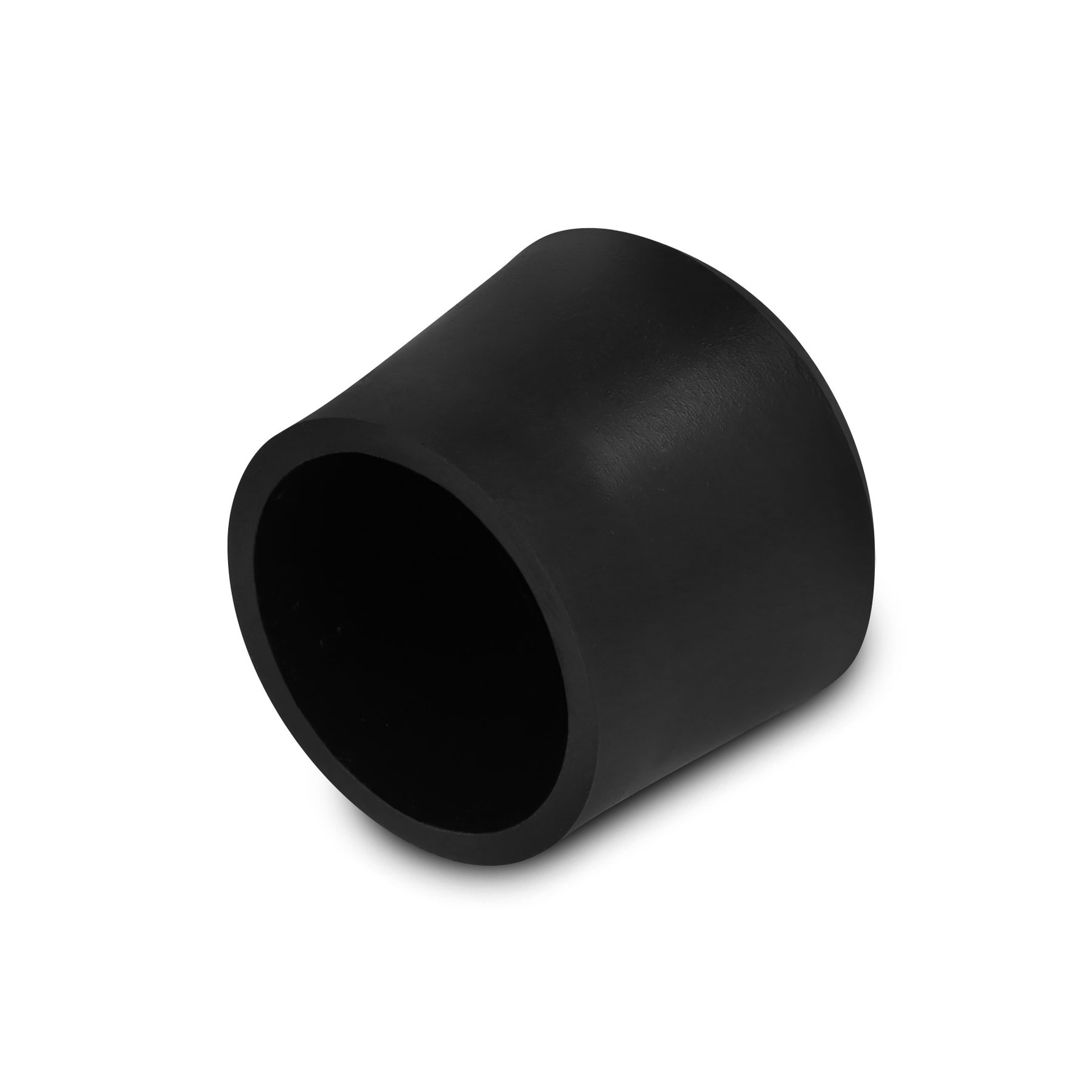 Runde Kappen schwarz 15 mm