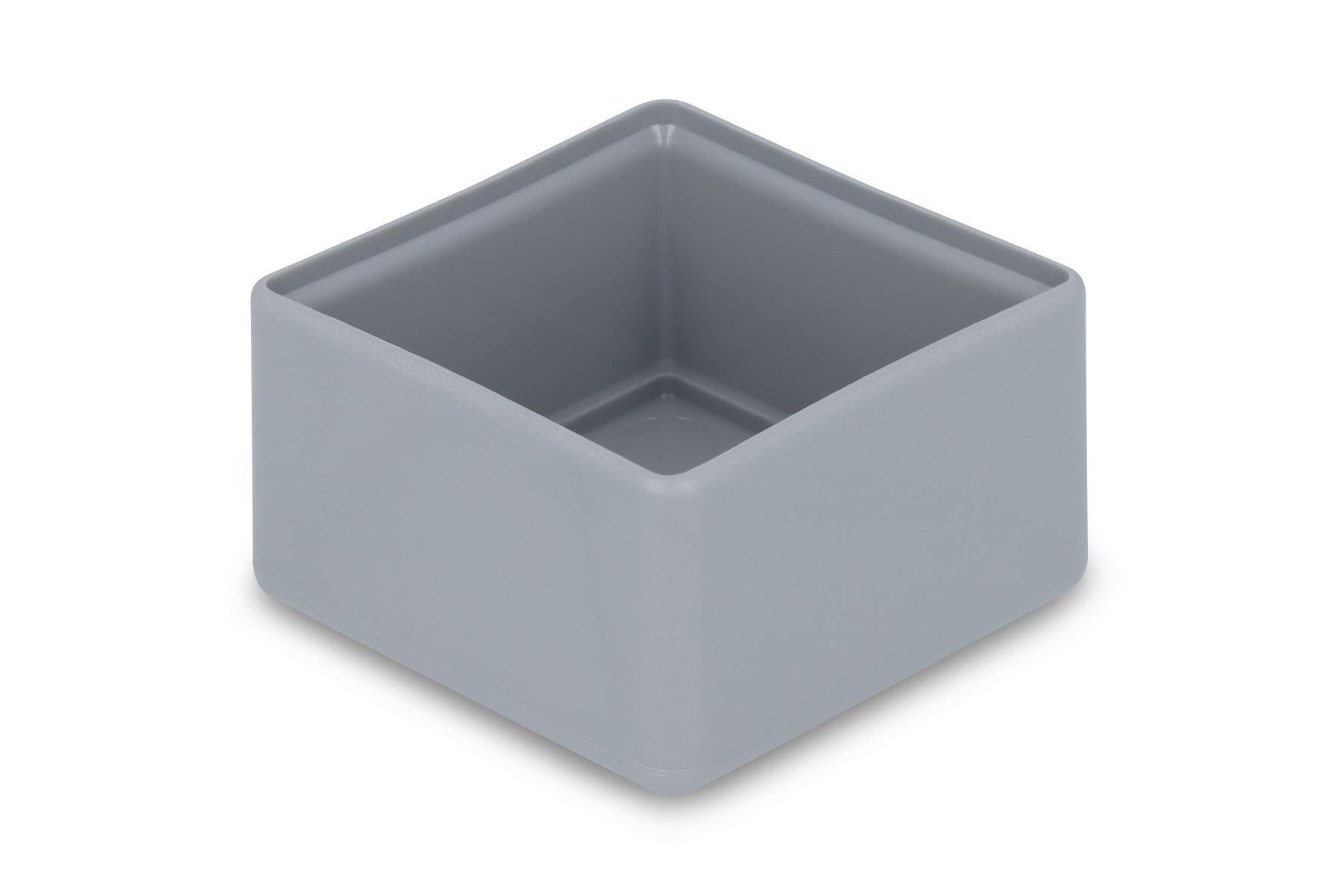 Endkappefür Solarschiene 40 x 40 mm grau