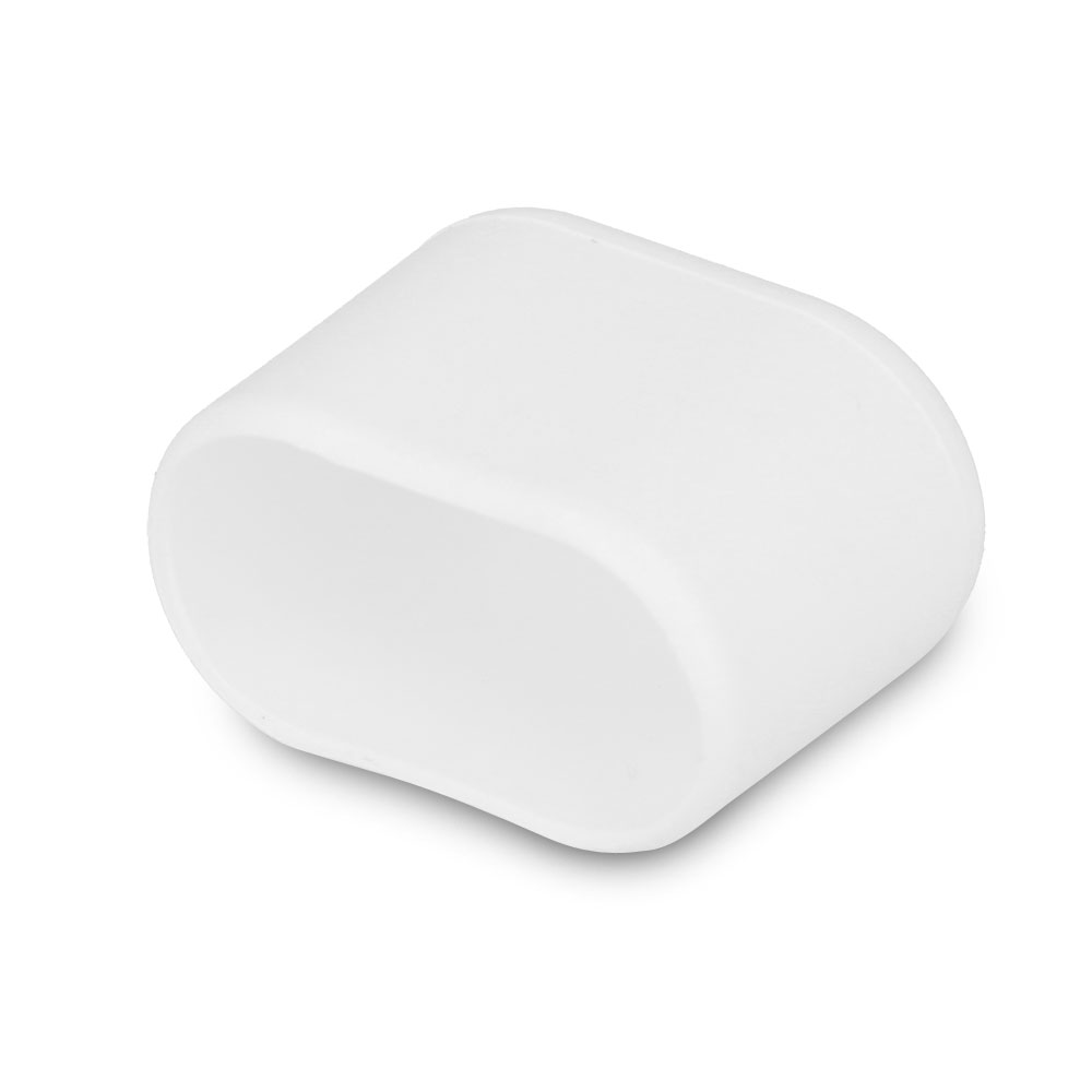 Fusskappen oval 30 x 15 mm weiss