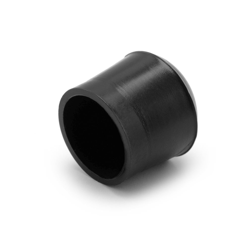 Runde Kappen schwarz 16 mm