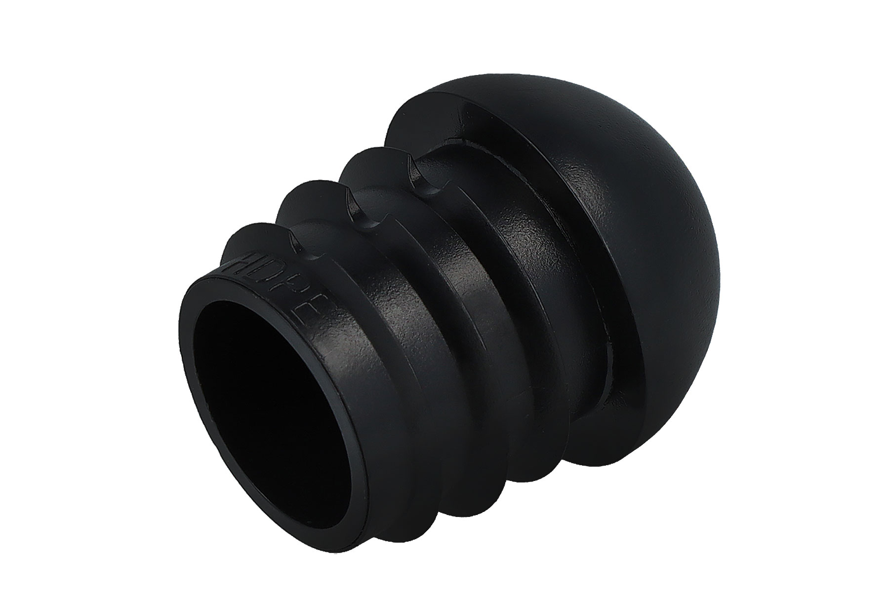 Stopfen mit Kugelkopf schwarz 17,6 - 18,9 mm