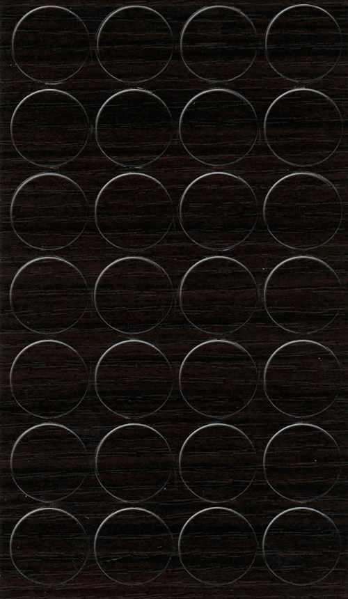 Abdeckkappen Wenge 20 mm