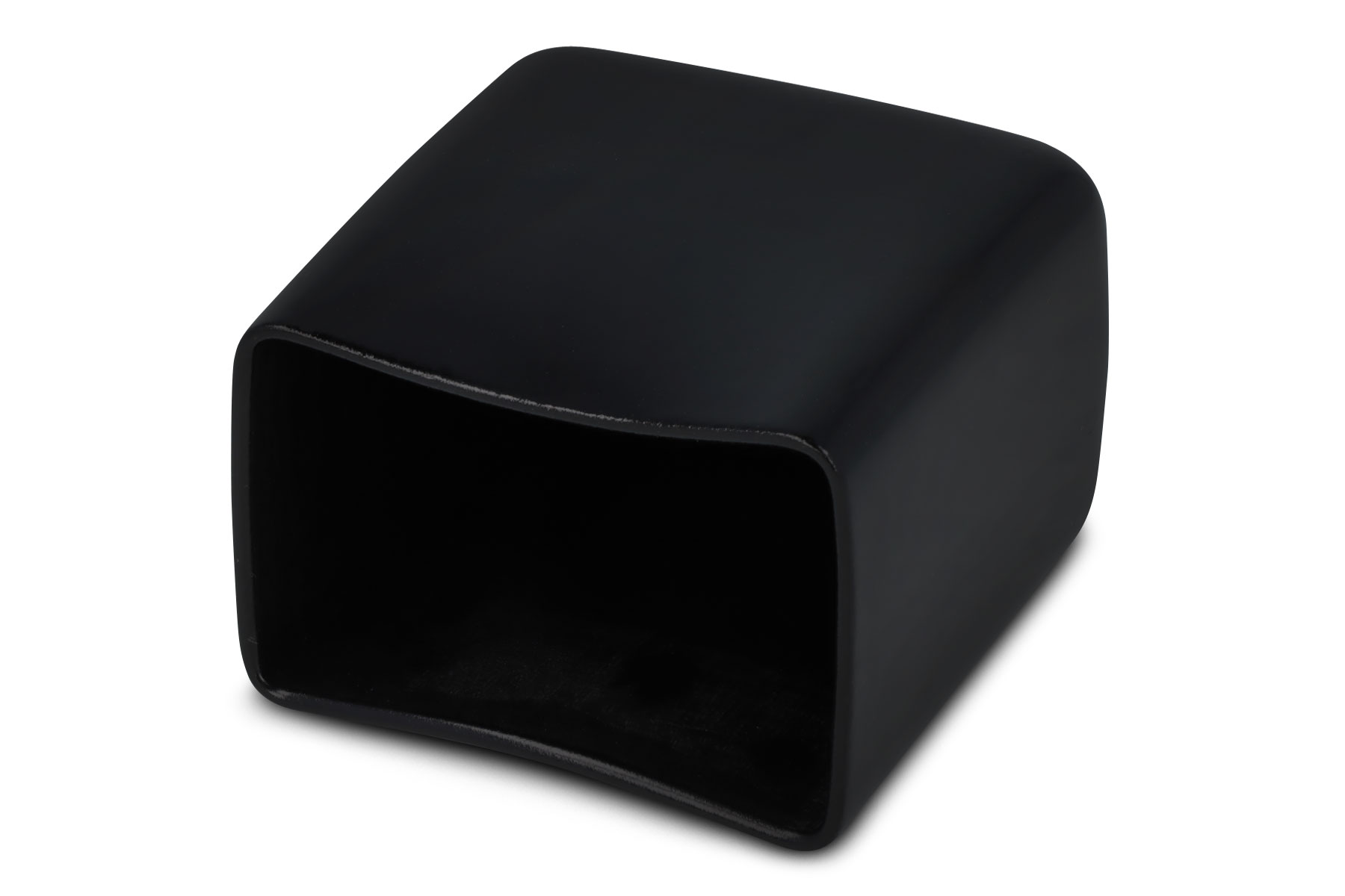 Stuhlbeinkappen schwarz 45 x 30 mm