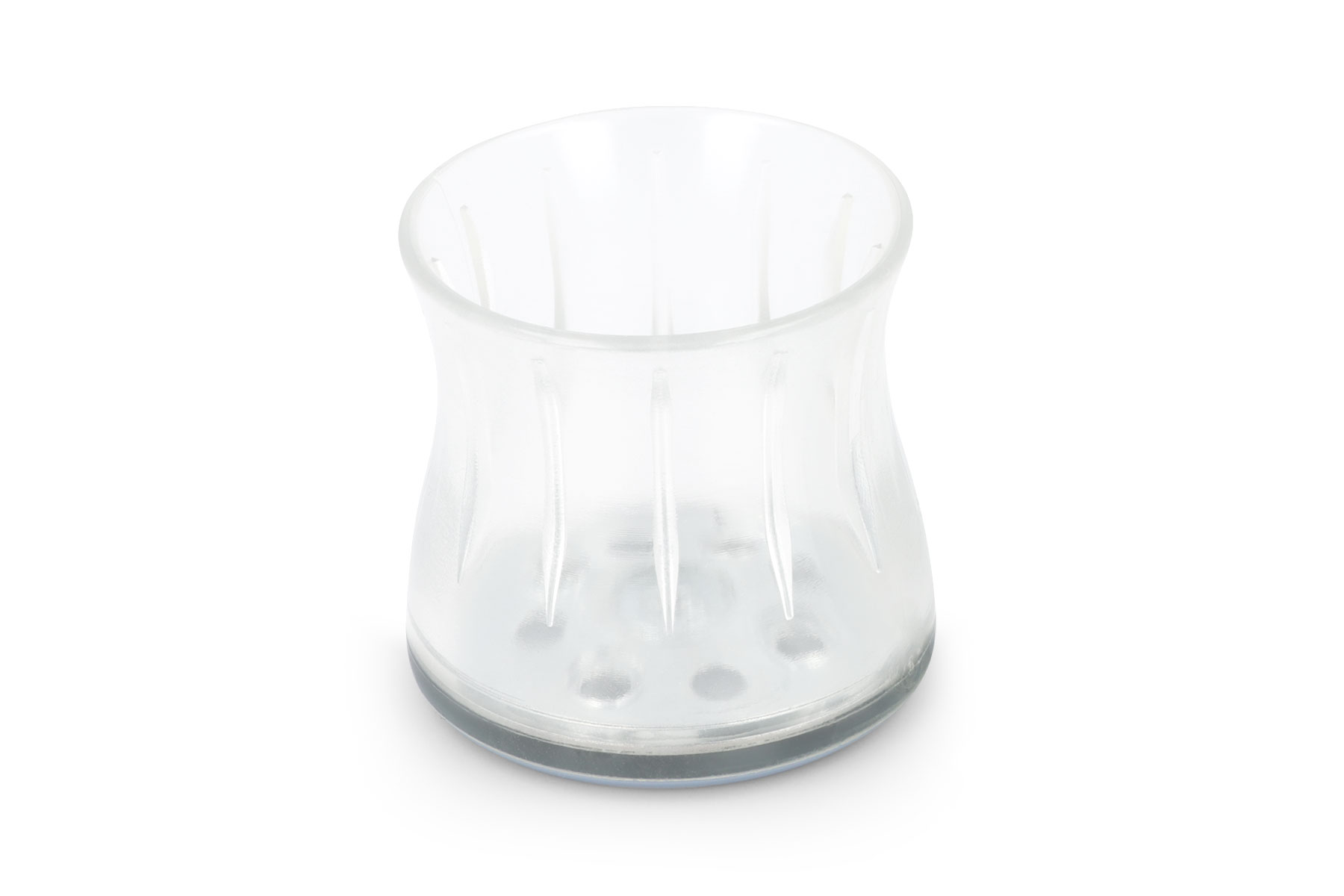 Superflex Kappen Teflon transparent für eckige und runde Beine rund:25-30 mm; eckig: 25-27 mm