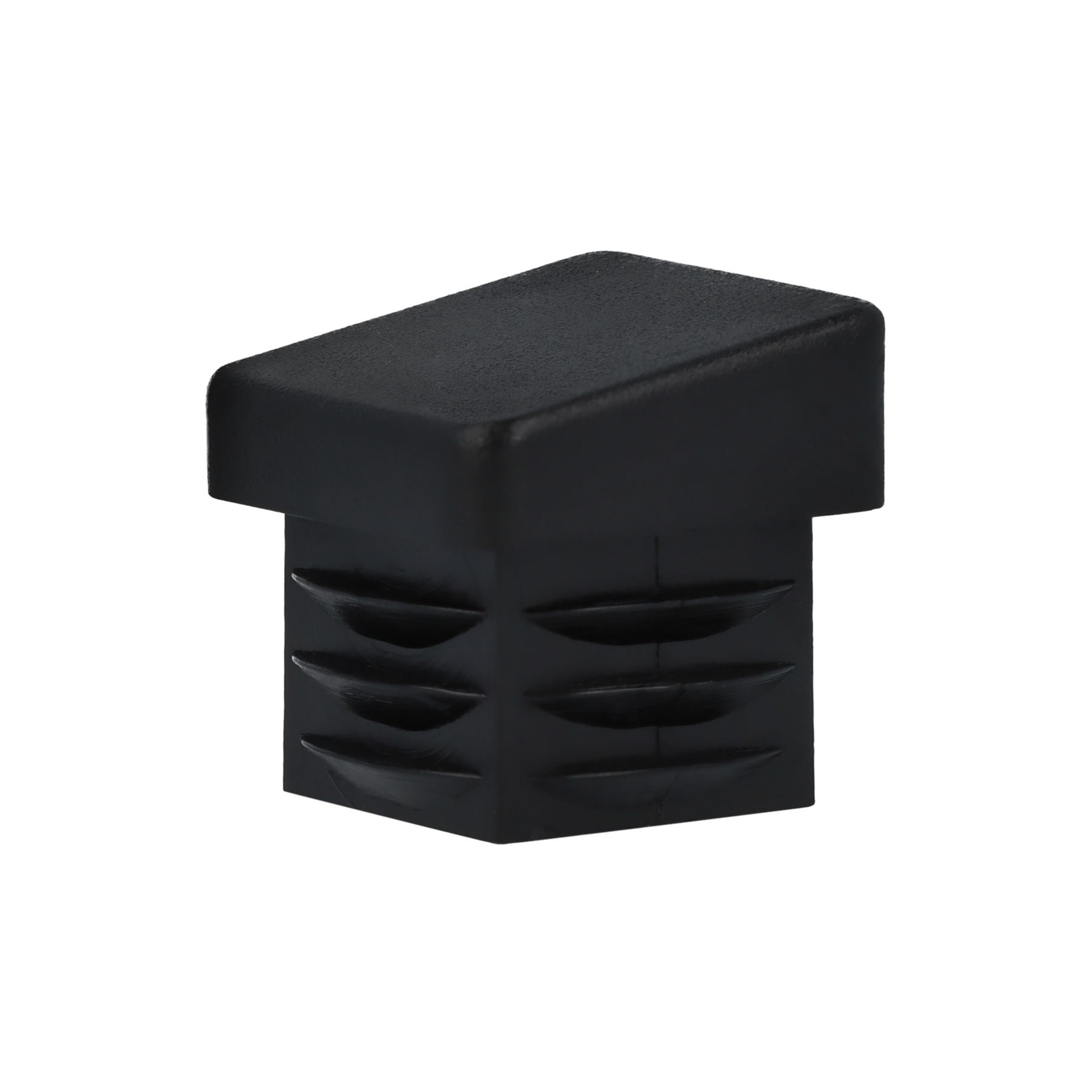 Lamellenstopfen eckigfür schräge Stuhlbeine 20 x 20 mm