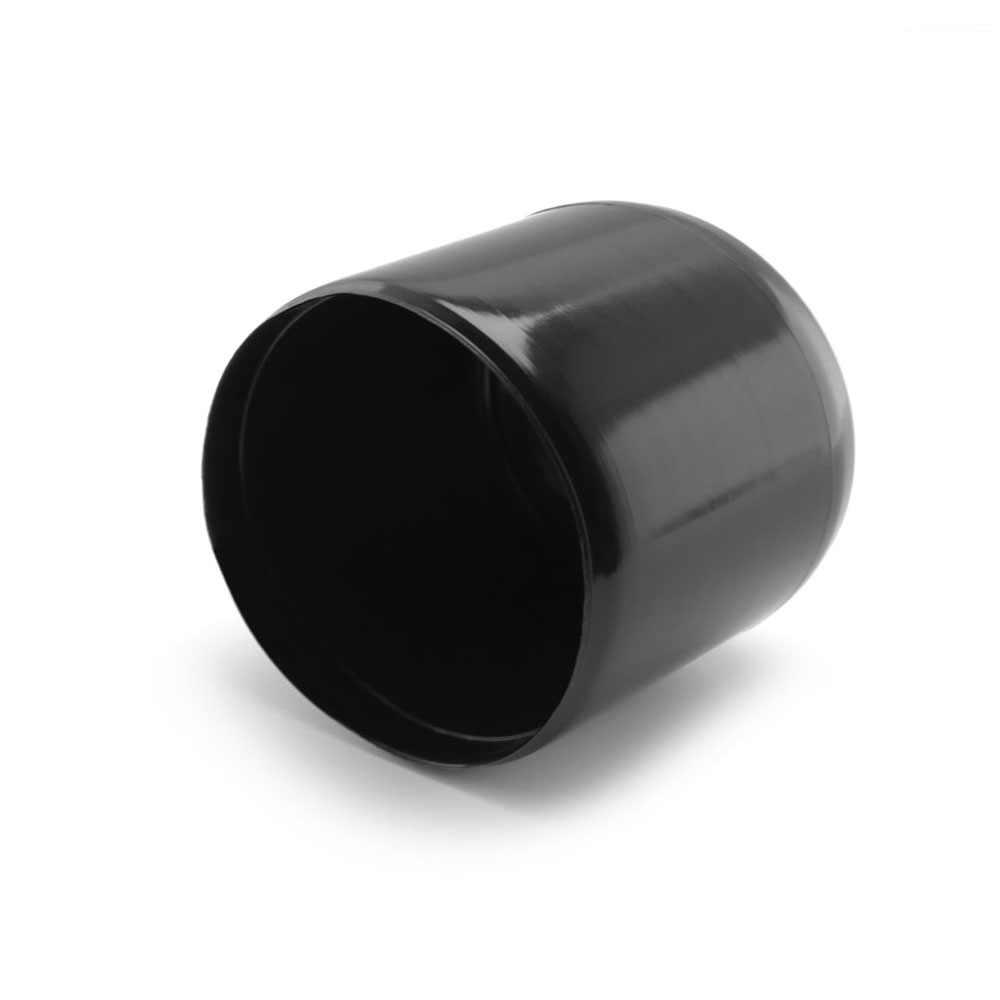 Runde Kappen schwarz 18 mm