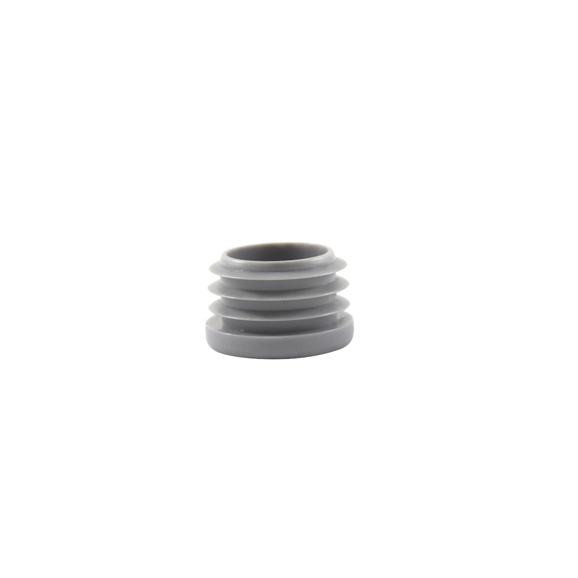 Runde Stopfen grau 34 mm