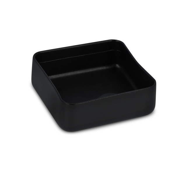 Stuhlbeinkappen schwarz 60 x 60 mm