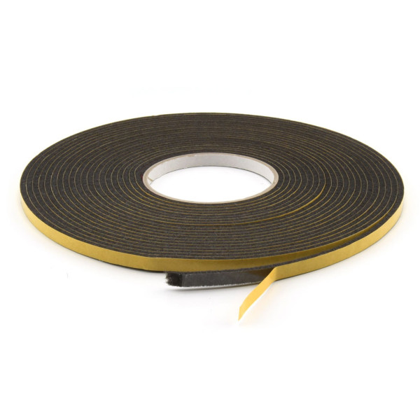 Filzband selbstklebend dunkel 12,5 mm