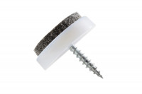 Filzgleiter Schraube weiss 20 mm Filzgleiter Schraube weiss 20 mm