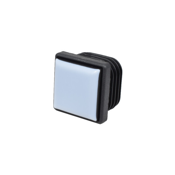 Teflon Stopfen für quadratische Rohre 30 x 30 mm