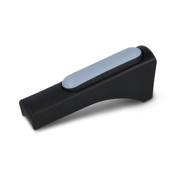 Teflongleiter mit Kippschutz schwarz 15 mm