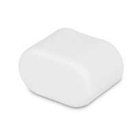 Fusskappen oval 30 x 15 mm weiss Fusskappen oval 30 x 15 mm weiss