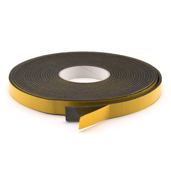Filzband selbstklebend dunkel 15 mm