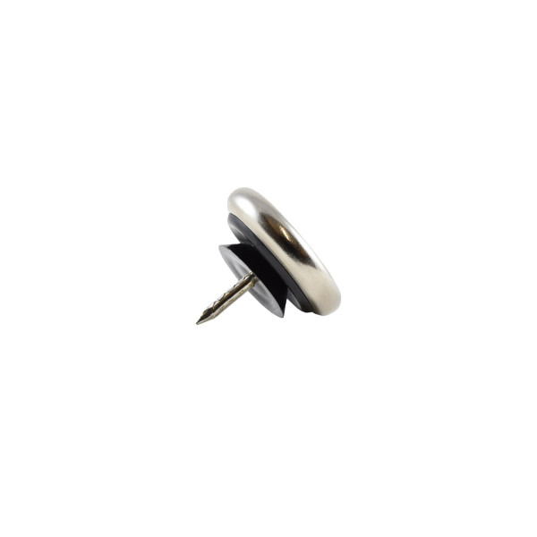 Möbelgleiter Metall mit Kunstoffgelenk 26 mm