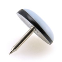 Vorschau: PTFE Möbelgleiter mit Nagel 19 mm Vorschau: PTFE Möbelgleiter mit Nagel 19 mm