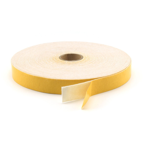 Filzband 1 mm selbstklebend 25 mm hell