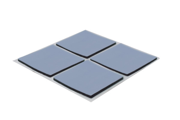 PTFE Klebegleiter dünn eckig 28 x 28 mm