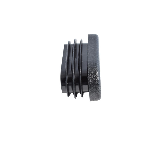 Lamellenstopfen oval 30 x 15 mm schwarz