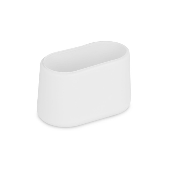Fusskappen oval 36 x 18 mm weiss