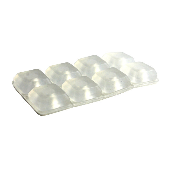 Elastikpuffer 18 x 18 mm eckig