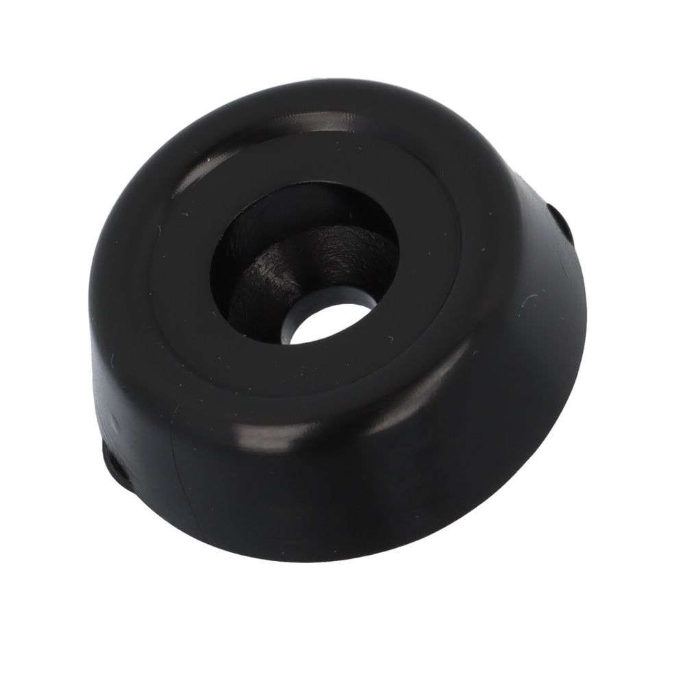 Stopper zum Schrauben 20 mm schwarz Dein Teflongleiter Online Shop